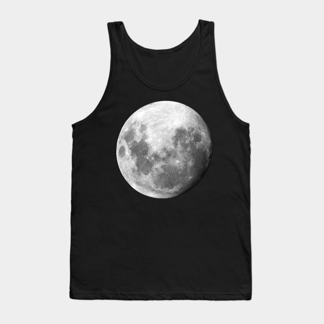 Full Moon La Luna Witchy Gothic Dark Art Tank Top by LunaElizabeth